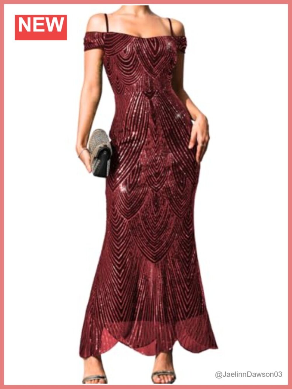 Sequin Off Shoulder Long Formal Dress Mermaid Bodycon Asymmetrical Hem
